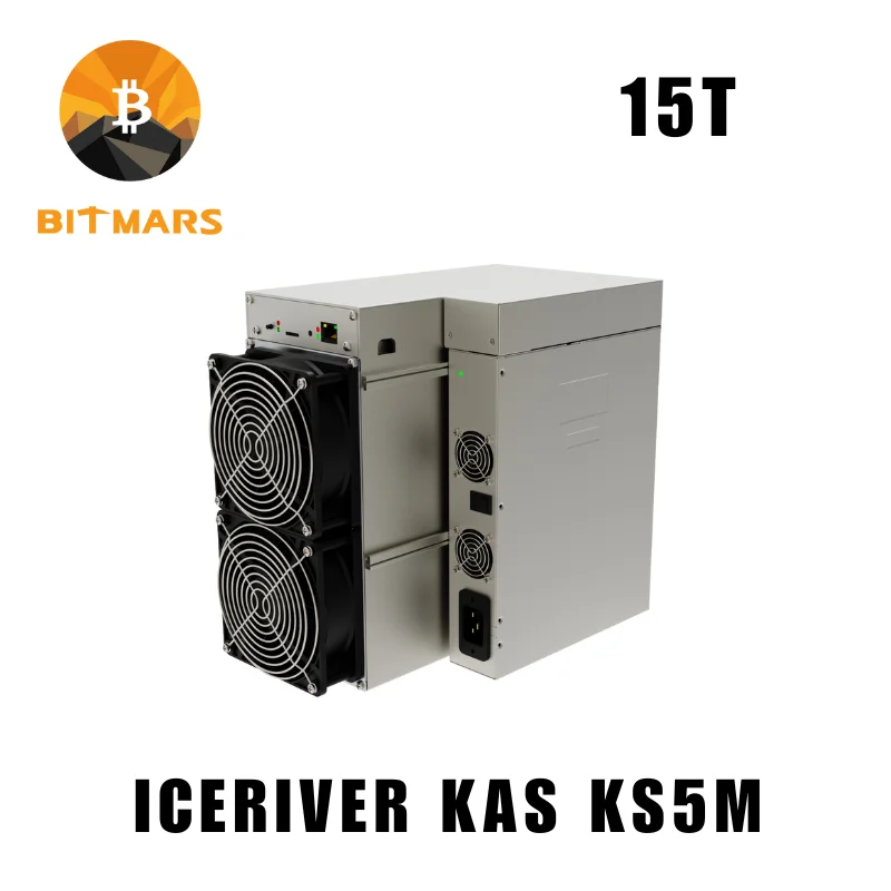 

Лидер продаж на новый ICERIVER KS5M KASPA (KAS) Miner 15TH/s Hashrate 3400W, алгоритм KHeavyHash (кабель питания в комплекте)