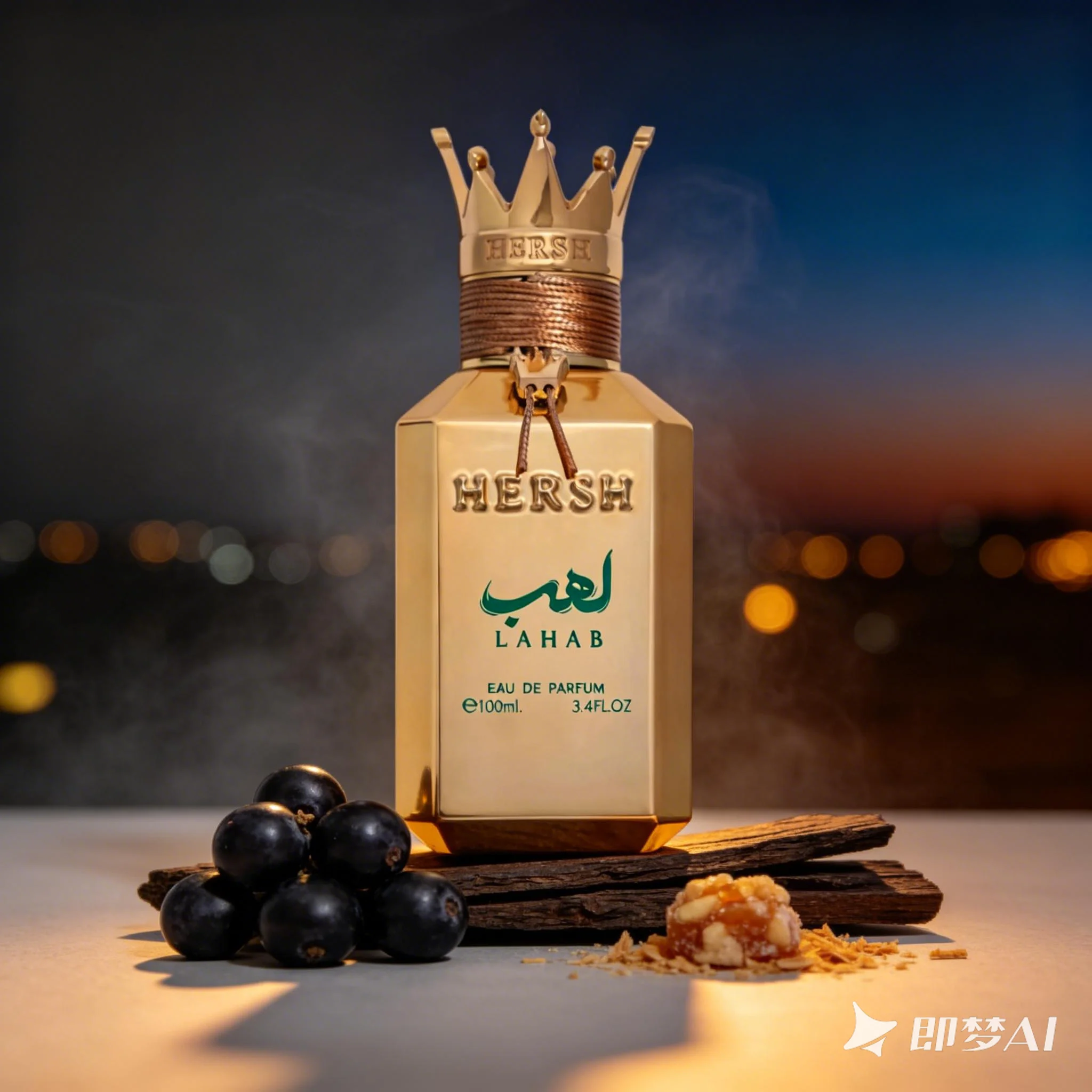 Oud Perfume Spray - Hersh Lahab da Al Ezz Oud