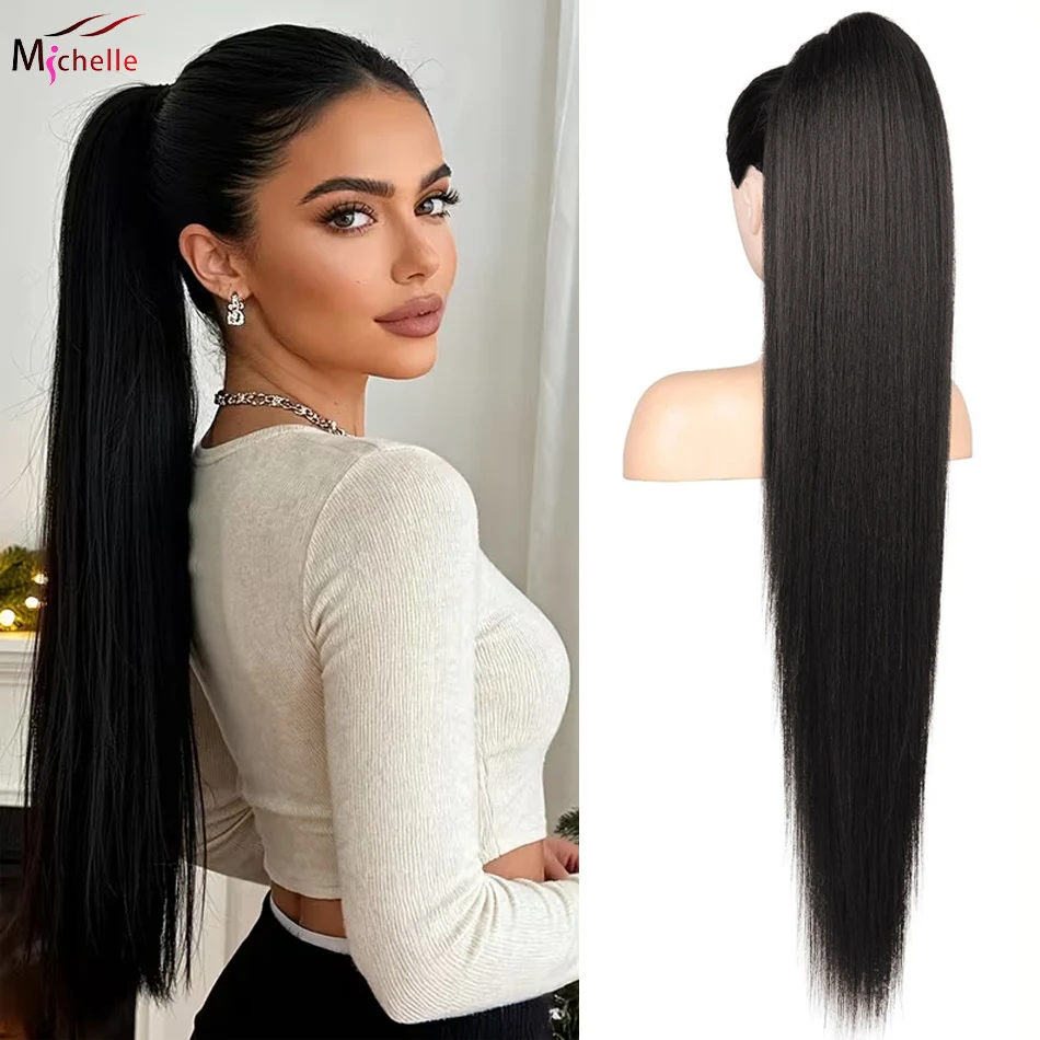extensions-de-queue-de-cheval-a-cordon-de-serrage-longues-lisses-naturelles-douces-a-clipser-couleur-naturelle