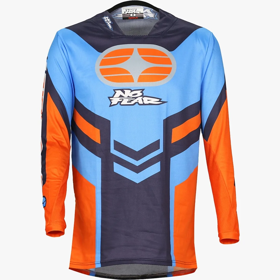 الإلكترون جيرسي باتريوت تي شيرت الرجال موتوكروس جيرسي الدراجات قميص ملابس الجبلية Mx دراجة نارية كرة الطلاء الجبلية الإنحدار تيز #2