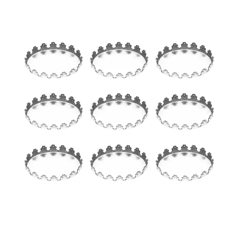 20 sztuk/partia 13x1 8/18x25mm owalne ze stali nierdzewnej pokrywa piwa puste baza Cabochon Gems ustawianie Bezel taca DIY two... — zdjęcie 2