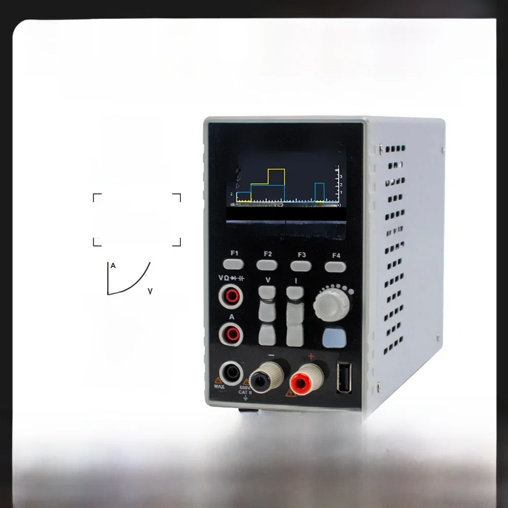 OWON SPM3103 Programmeerbare DC-voeding, draagbare laboratoriumvoeding met 4 1/2 digitale multimeter-spanningsregelaar - afbeelding 2