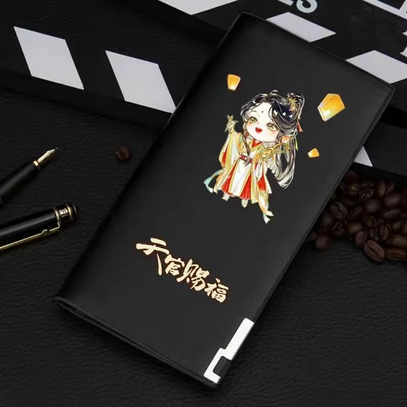 Anime Tian Guan Ci Fu Cute Wallet Heaven Official’s Blessing Hua Cheng Xie Lian Long Coin Purse Men Women Fashion Notecase Gift