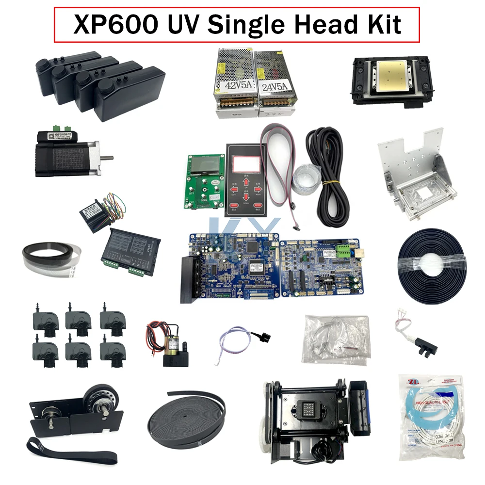 xp600 Conversion Kit UV Upgrade Board for Old Machine DX4 DX5 DX7 Convert to Single Head Eco solvent/DTF printer