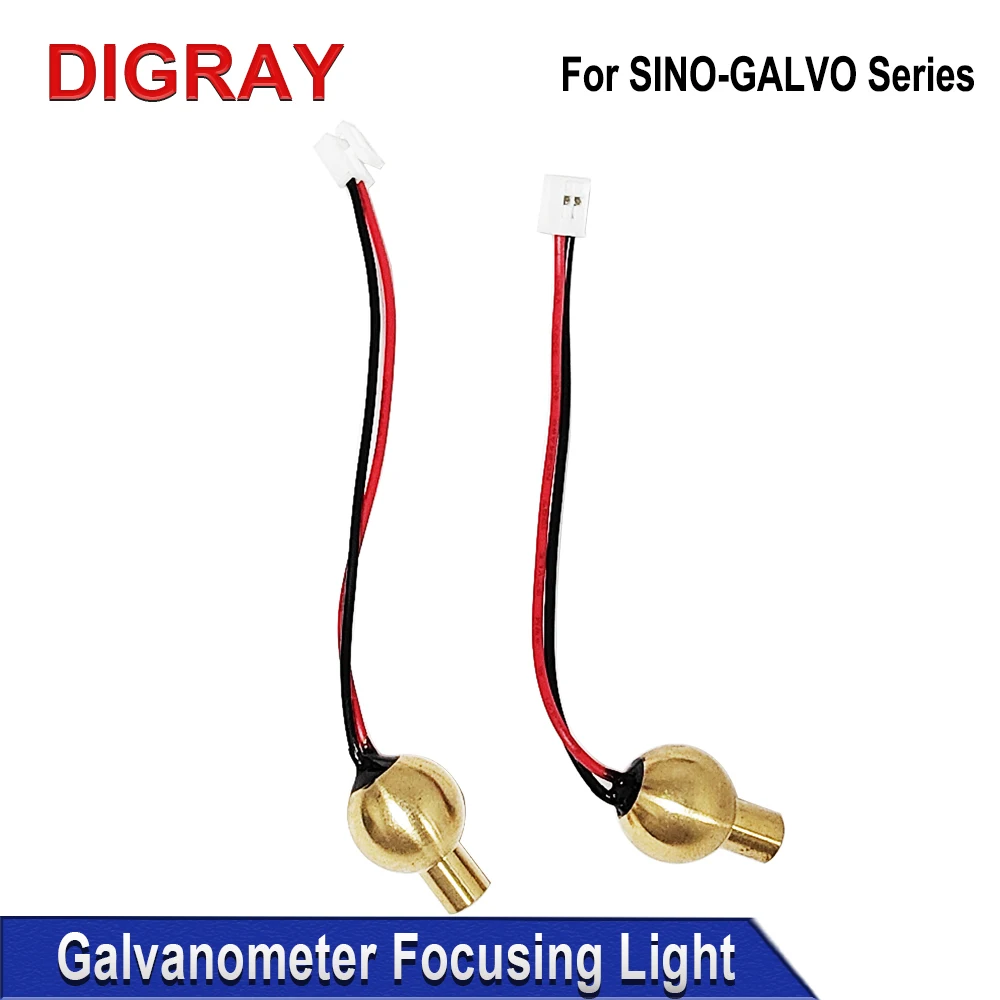 DIGRAY SINO-GALVO focusing light for SG7110 RC1001 RC7110 Laser Galvanometer Scanner 650nm Red Dot Accessories