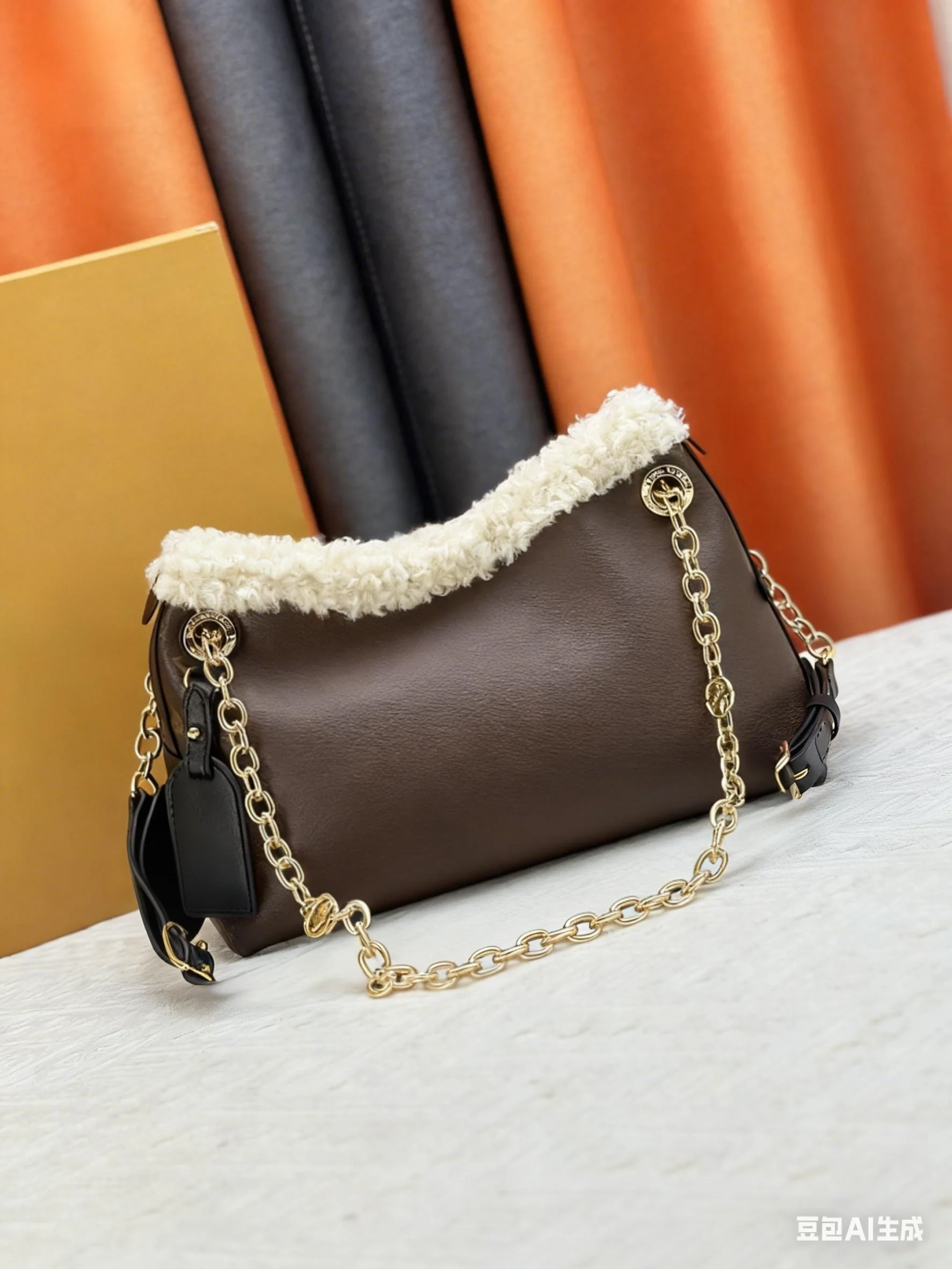 

2025 New Embossed Genuine Leather Crossbody Design Fashionable and Versatile Carry Soft Bag