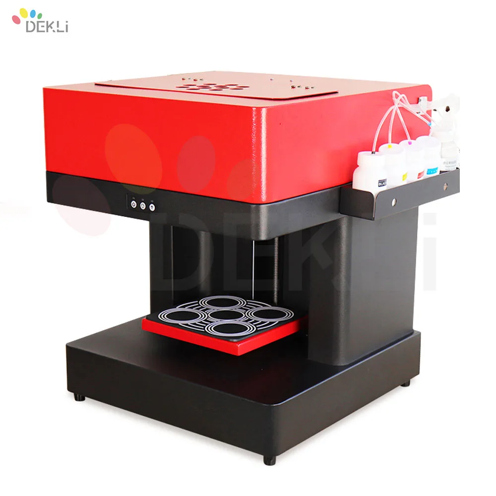 New! High Quality Food Macaron Printer Latte Beer Printer for 4 Cup Coffee Printer Machine