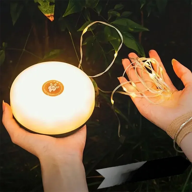 LED Camping Lamp Strip Sfeer 10M Lengte Waterdicht Recyclebaar Licht Riem Outdoor Tuin Decoratie Lamp voor Tent Kamer - afbeelding 2