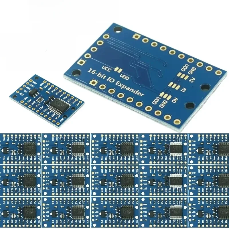 1 - 10 szt. Moduł PCF8575 DC 2.5-5.5V Rozszerzenie Portów IO Płytka Rozszerzająca Porty IO Komunikacja I2C Sterowanie 16 Portami IO Dla Arduino — zdjęcie produktu 6