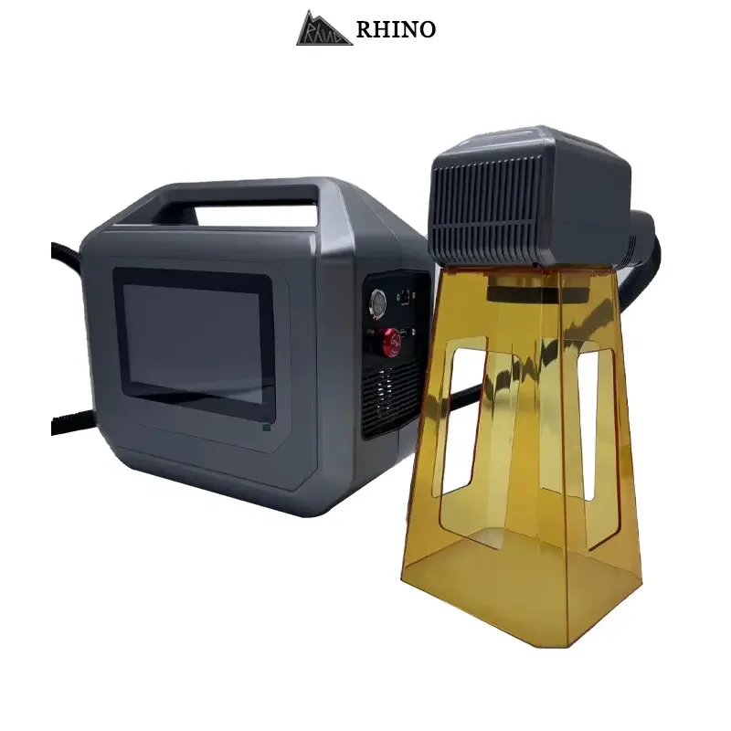 آلة الوسم بالليزر المحمولة آلة الوسم بليزر الألياف CNC المحمولة آلة الوسم بالليزر ذات المقبض الصغير