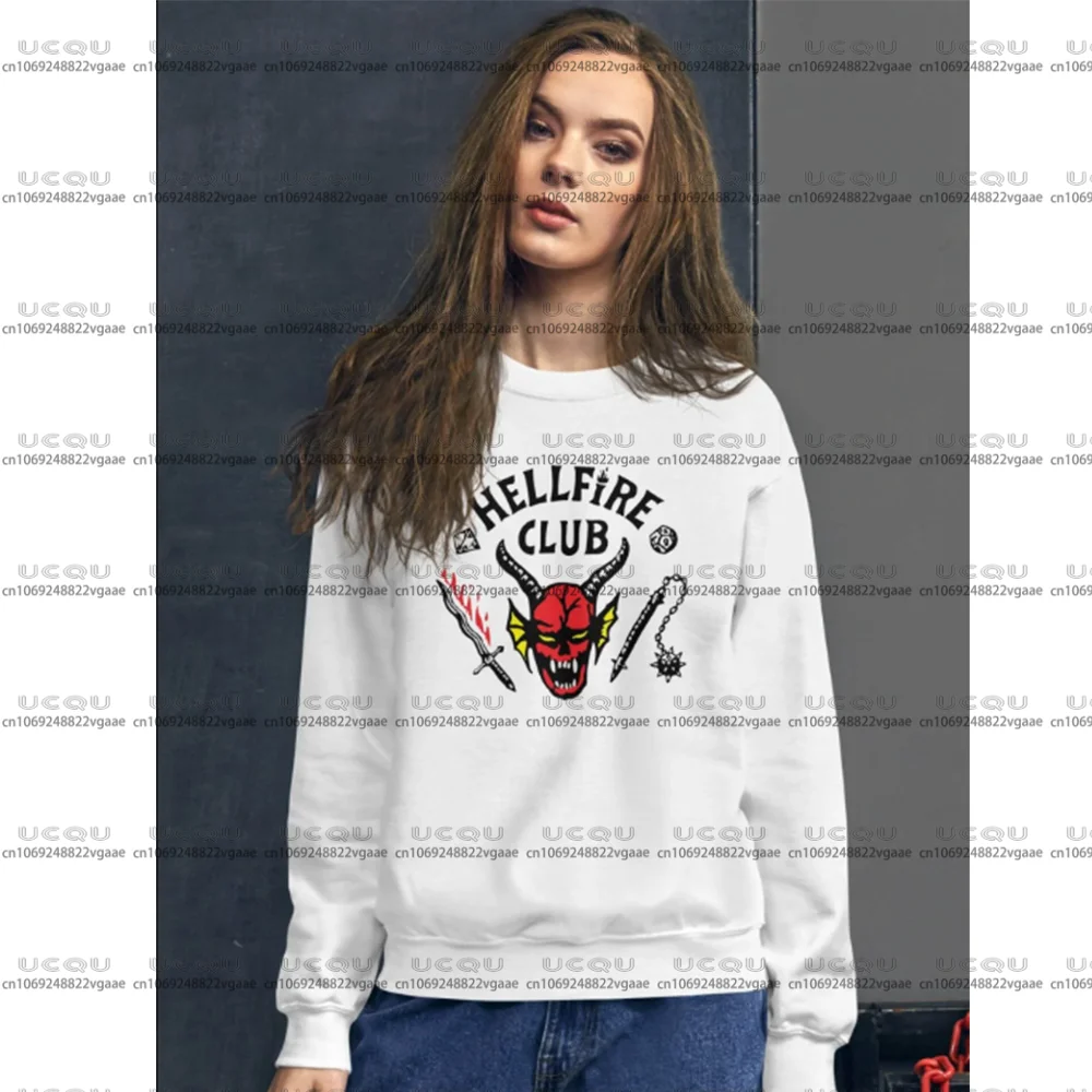 여성 의류 소녀 티셔츠 S-스트레인저 티 셔츠 유니섹스 티 탑 선물 클럽 2026 후디 스웨트셔츠 파티 코튼 커플