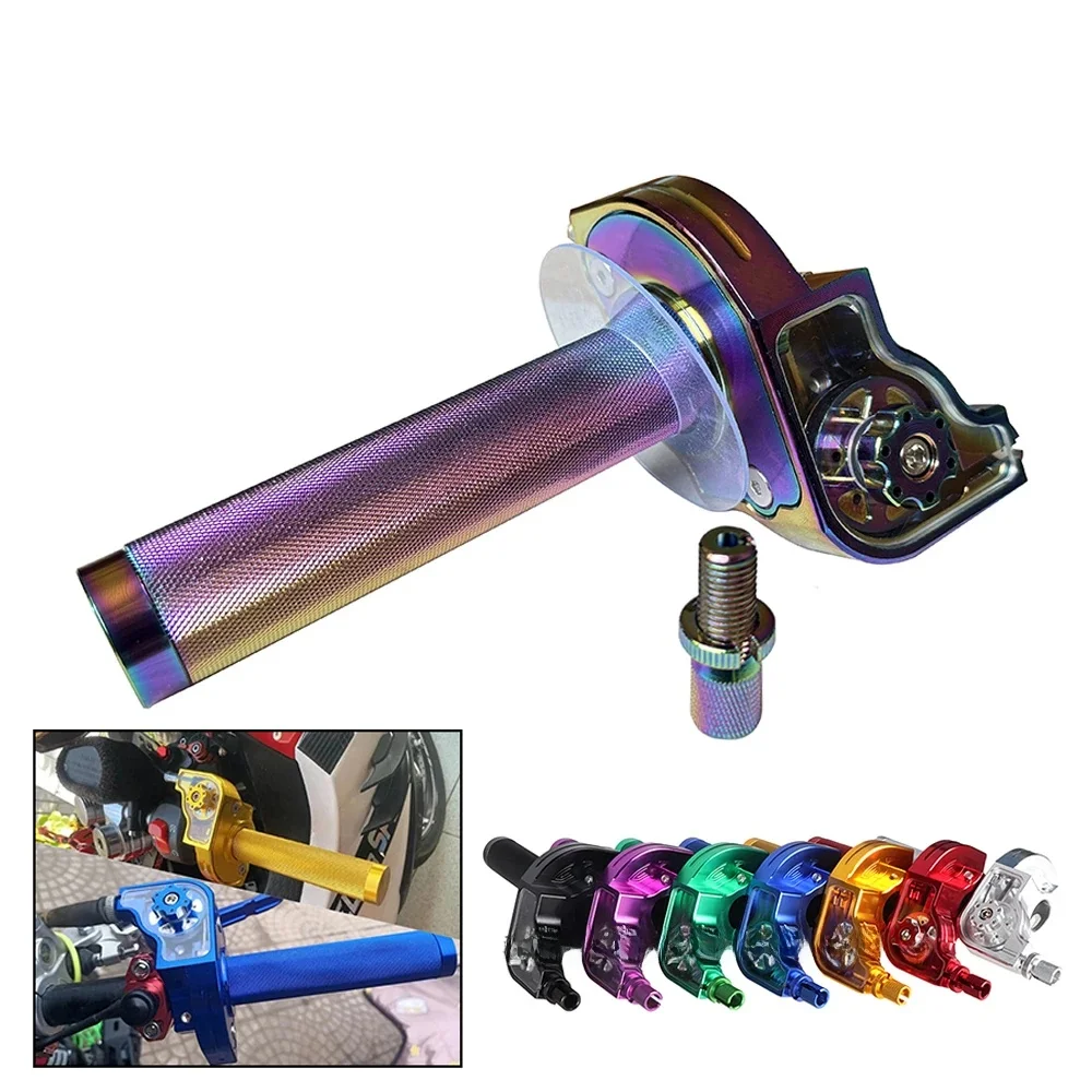 AliExpress 22mm 7/8'' Universal Motorcycle CNC Aluminum Throttle Twist Grips Handle For Off-Road Dirt Bike ATV Pit 50cc 125cc 150cc 250cc