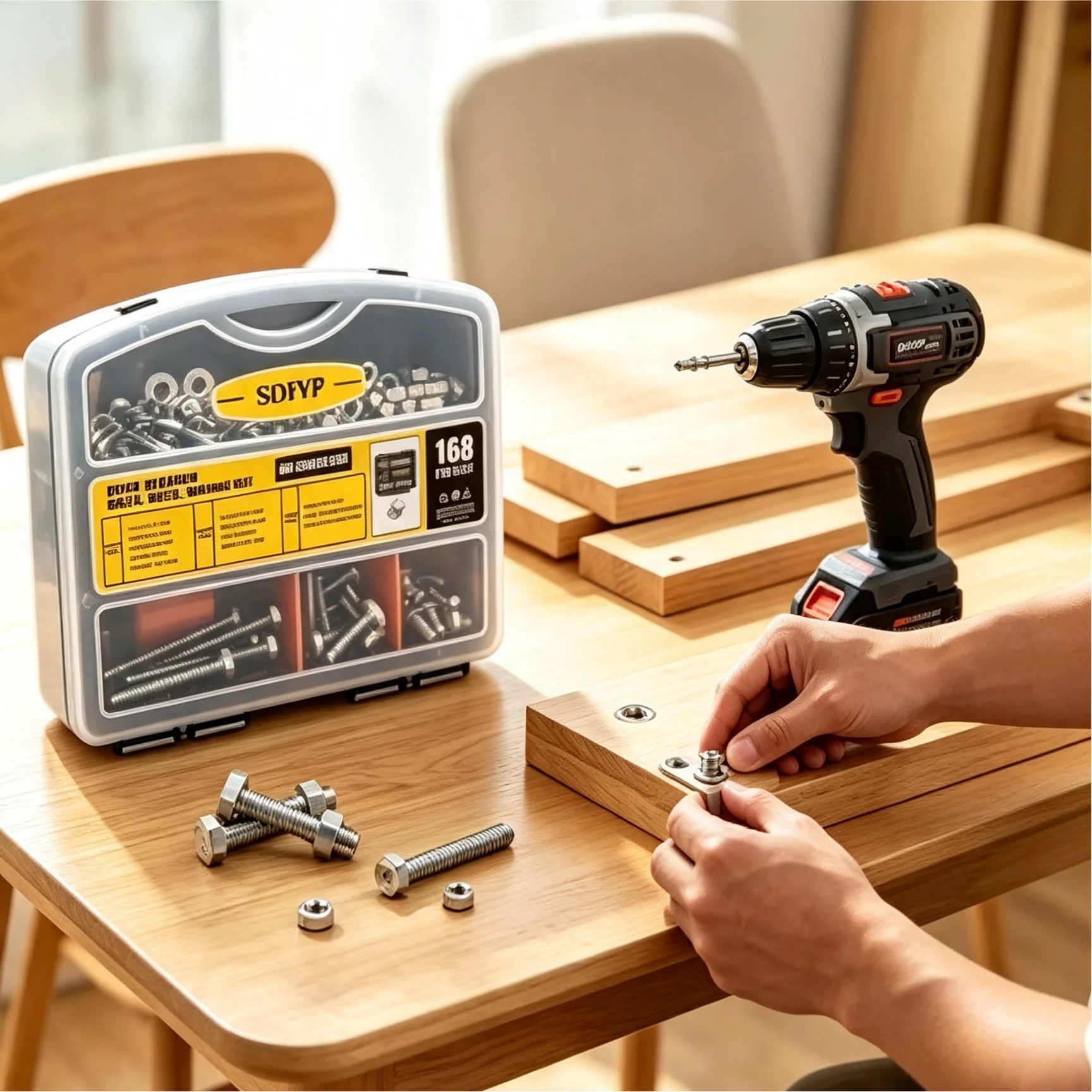 Kit d'assortiment de vis hexag - Furniture Hardware Bolts avis et prix