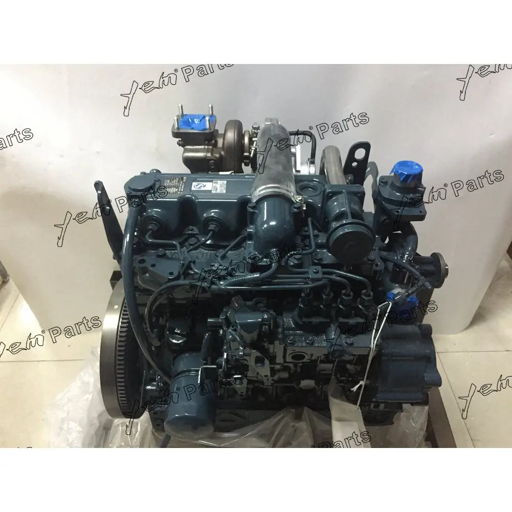 For  Kubota V3800 Complete Engine Assy  Excavator Diesel Engine Parts Excavator Parts