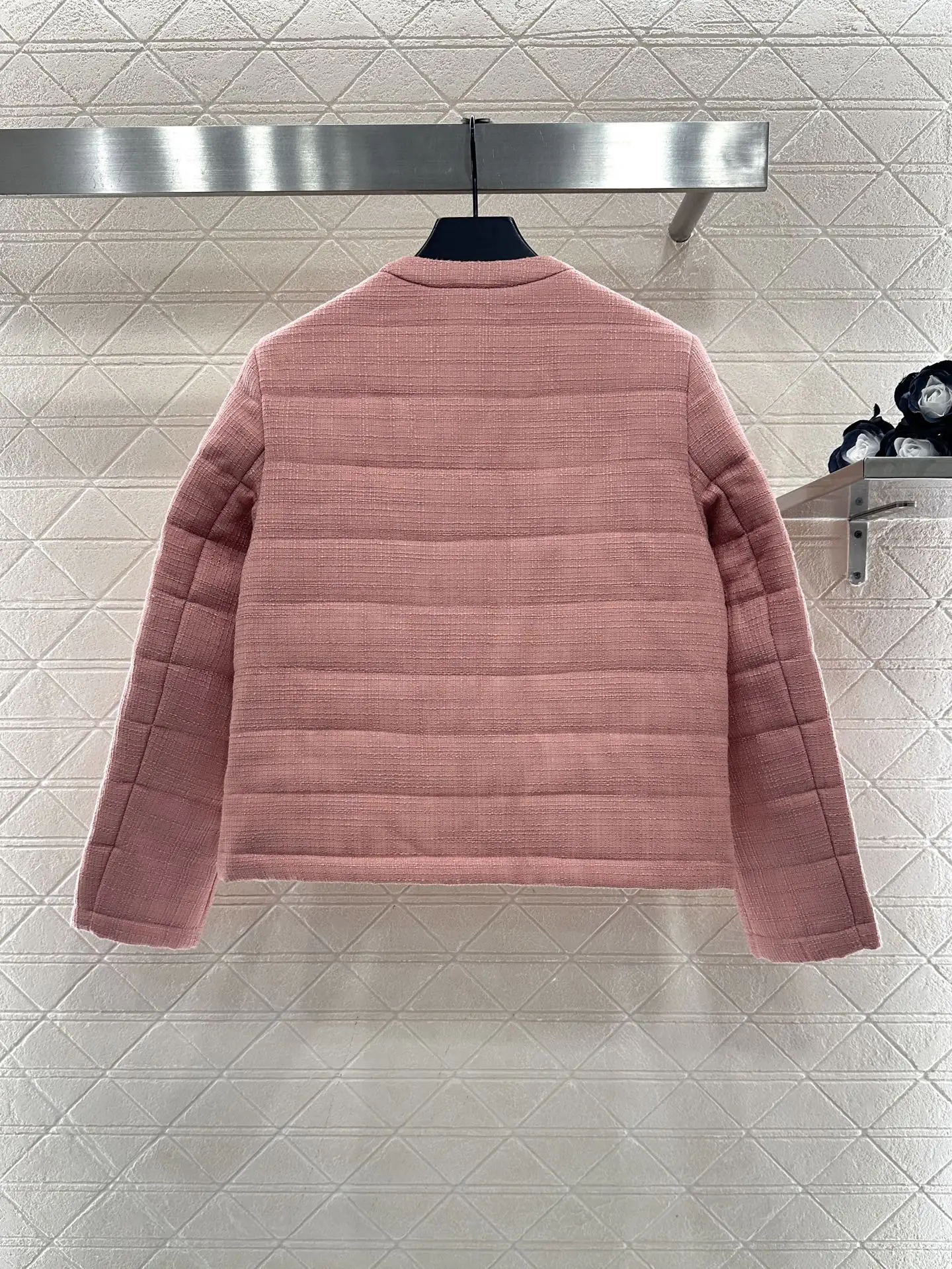 

Новое женское платье с круглым вырезом, хлопковая куртка, изысканная и модная теплая куртка с открытыми пуговицами.