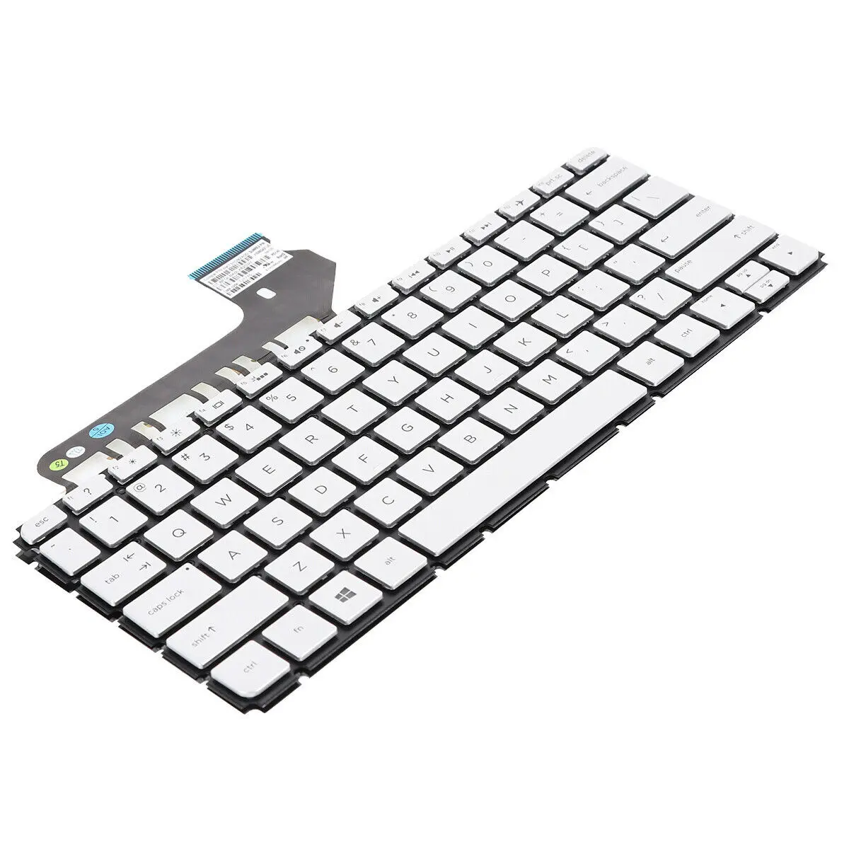 New English US Layout Keyboard For HP ENVY 13 D010NR 13 D061SA 13 D007TU Silver Backlit