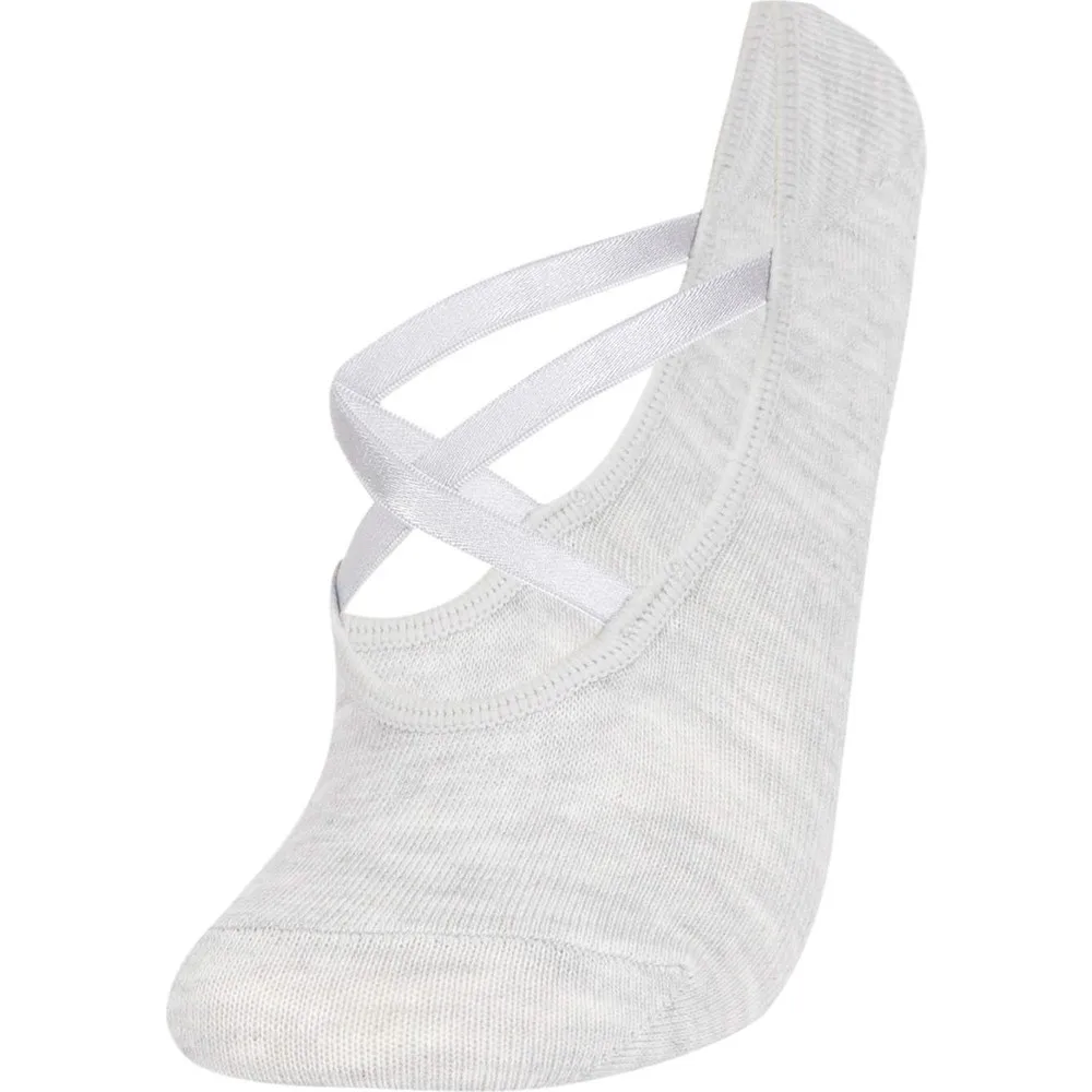 Set of 2 Women  Cottony Pilates Socks Cute Floral Pattern Fashion Breathable For Female Casual Style Casual Socks