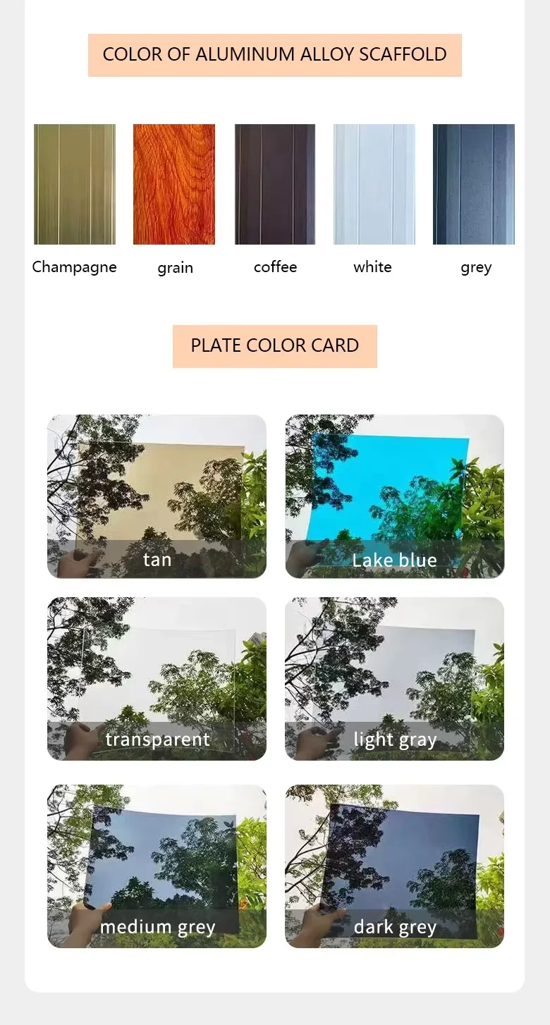 مرآب جناح تصميم بسيط، جراج حديقة، مظلة خارجية، مرآب متنقل، هيكل تركيب مرآب شمسي #5