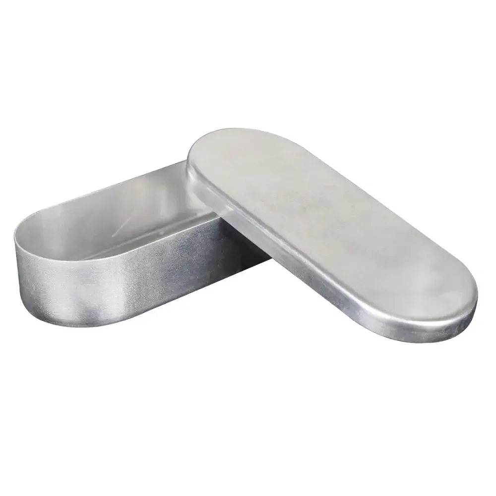 Różne rozmiary Aluminiowe pudełko na akupunktury chroniące igły do ​​akupunktury Aluminiowe pudełko na igły o pojemności 50 ml jest kwadratowe — zdjęcie 2