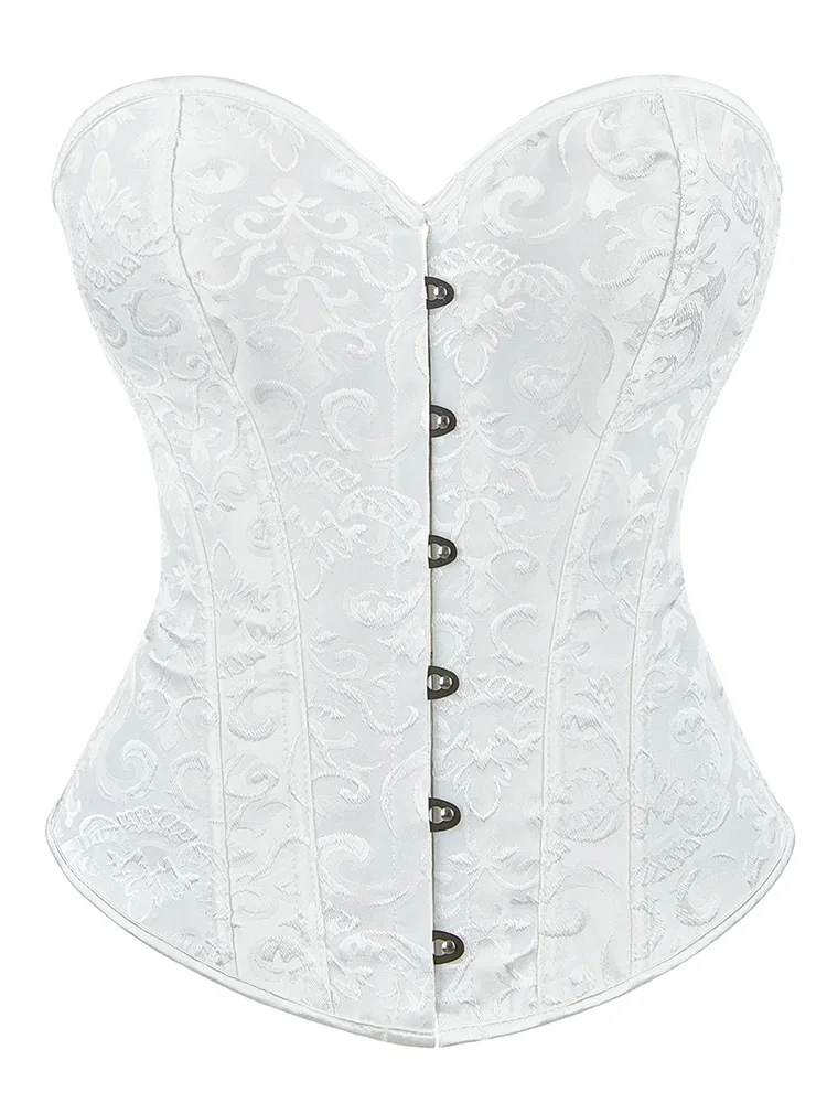 Sophia-Corset de cour sexy désossé en acier serre-taille lacé vêtements en saillie vintage ceinture abdominale, reliure serrée