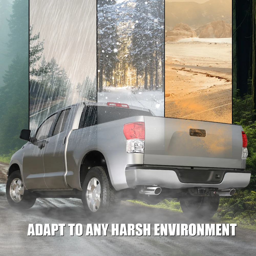 استبدال مصابيح الفرامل الخلفية اليسار + اليمين تناسب 2007-2013 تويوتا تندرا #2