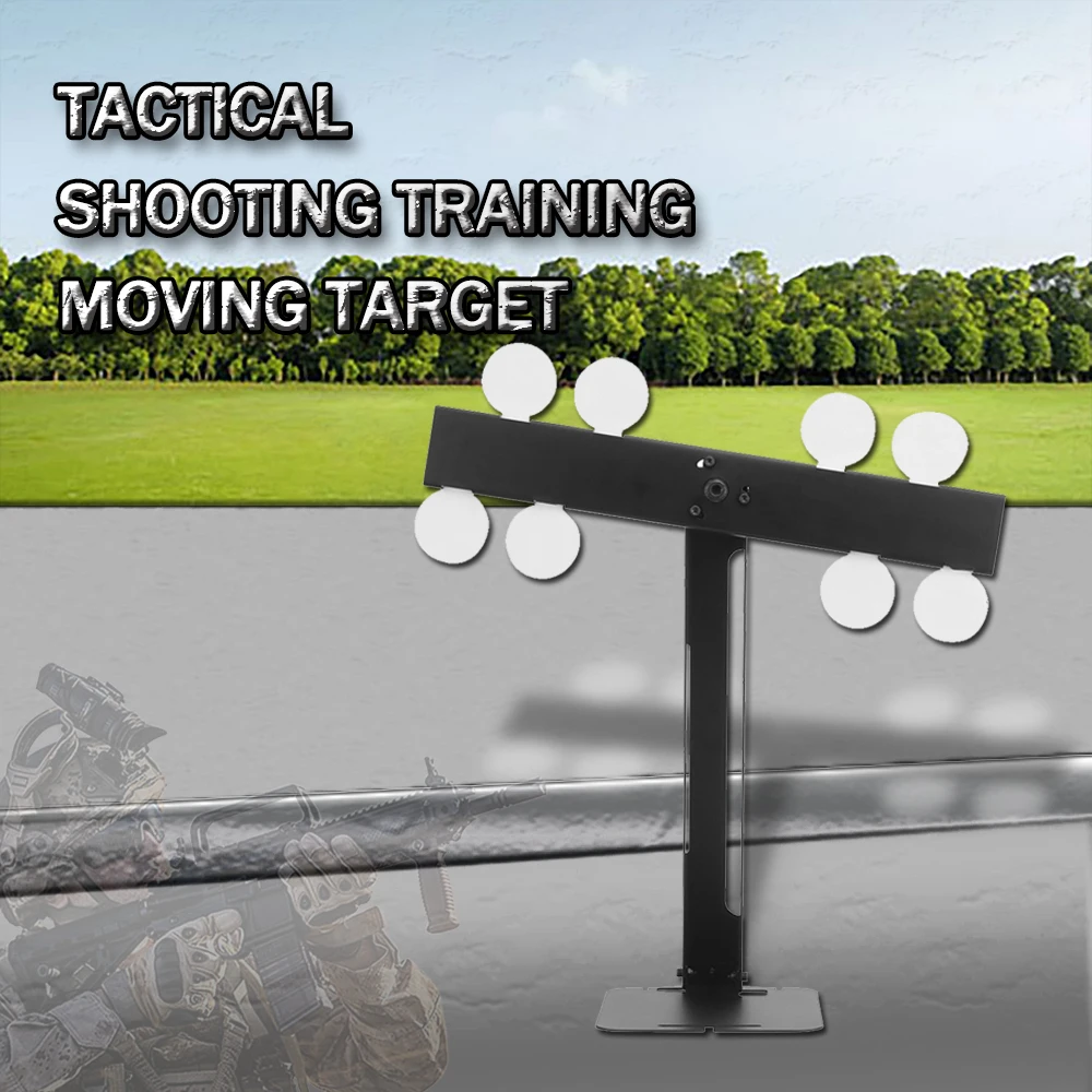tactical-shooting-moving-target-magnetic-adsorption-bullseye-alloy-stand-training-swing-target-for-pistol-airsoft-bb-guns