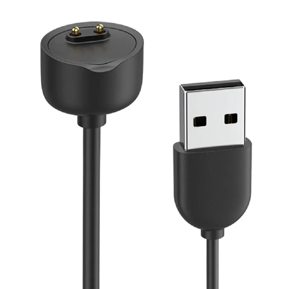 Xiaomi-Carregador de relógio inteligente com pinos magnéticos, Mi Band 5 e Mi Band 6 e 7, cabo de