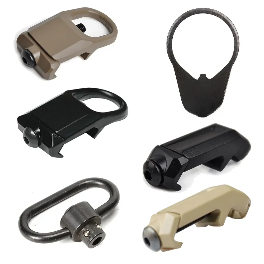 GBB – anneau de montage de portée rotative QD à dégagement rapide, accessoires de chasse 223, adaptés à l'adaptateur QD d'arme sur Rail de 20mm