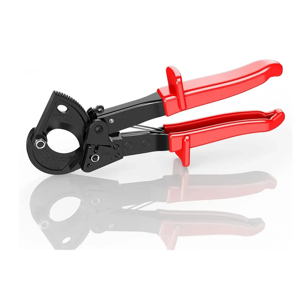 WOZOBUY Cable Cutter, Aluminum Copper Cable Cutter Wire Cutter, Ratchet Heavy Duty, Maximum 240mm2