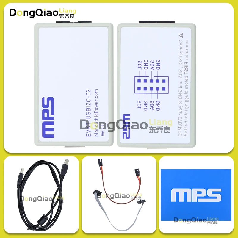 In Stock: EVKT-USBI2C-02 USB MPS I2C PMBus MPS Debugger, Programmer, and Flasher