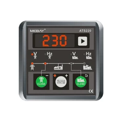 kit Xeon Original Mebay ATS220 Genset ATS Switch Controller Auto Manual LED Display Generator Control switch Module Panel