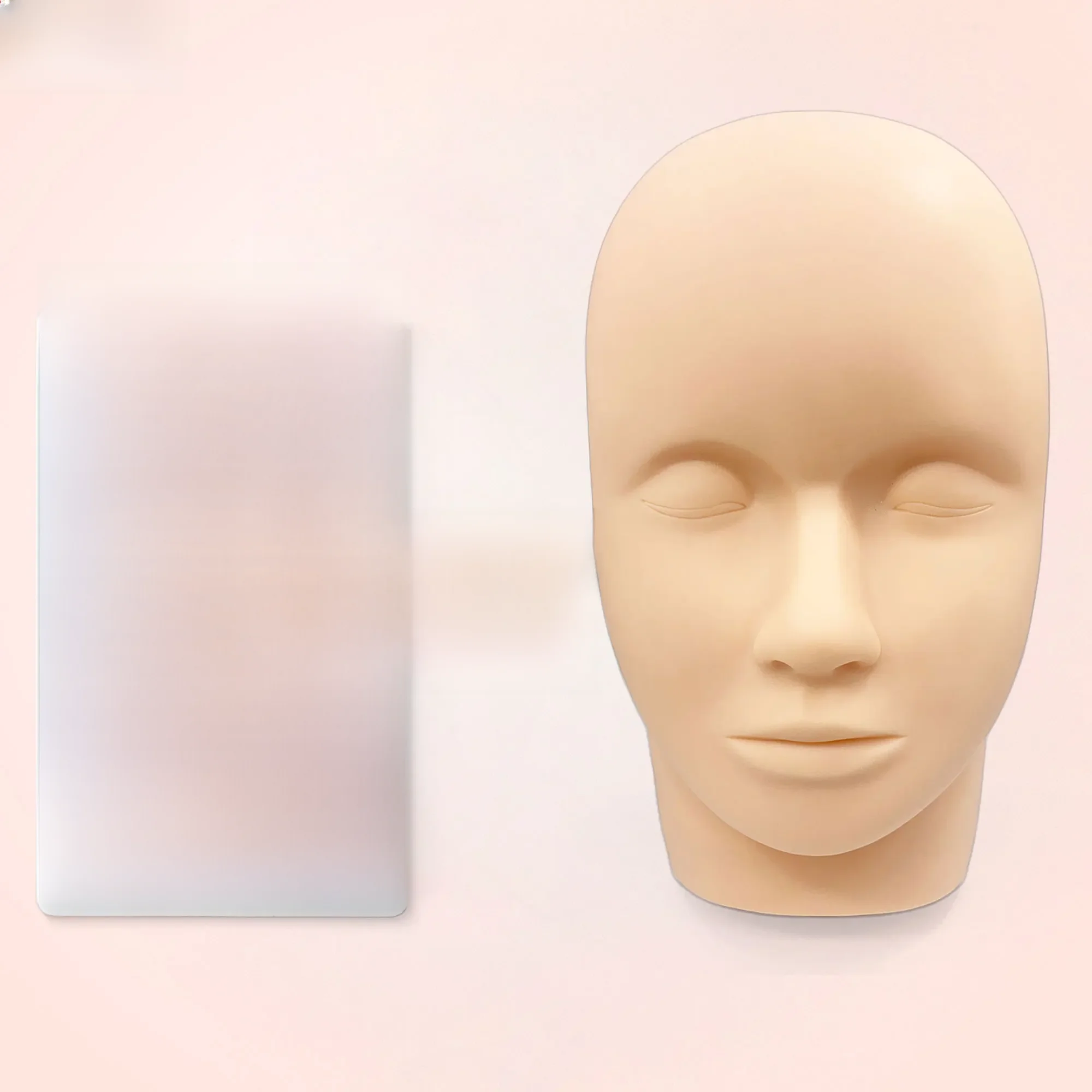 Cílios Extensão Training Head and Lashes Pack, Modelo De Prática De Maquiagem, Cabeça De Manequim