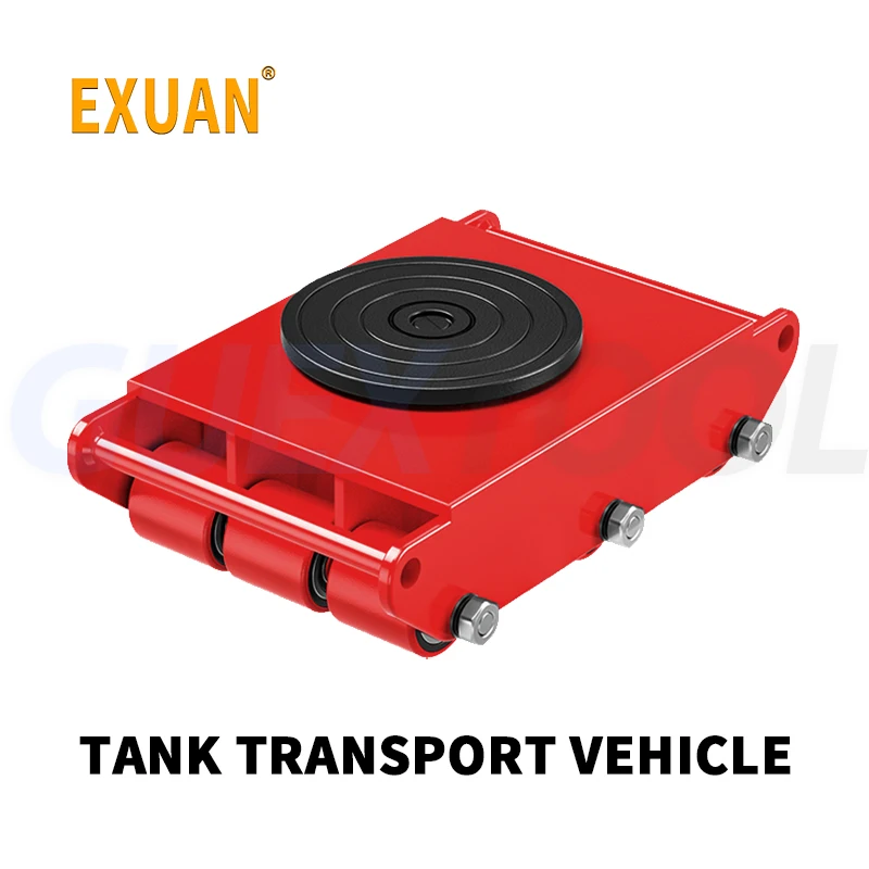 

Transporting Tank Heavy Equipment Tank Shifter Universal Rubber Wheel Steel Wheel Tank Transporter Heavy Object Handling Tools