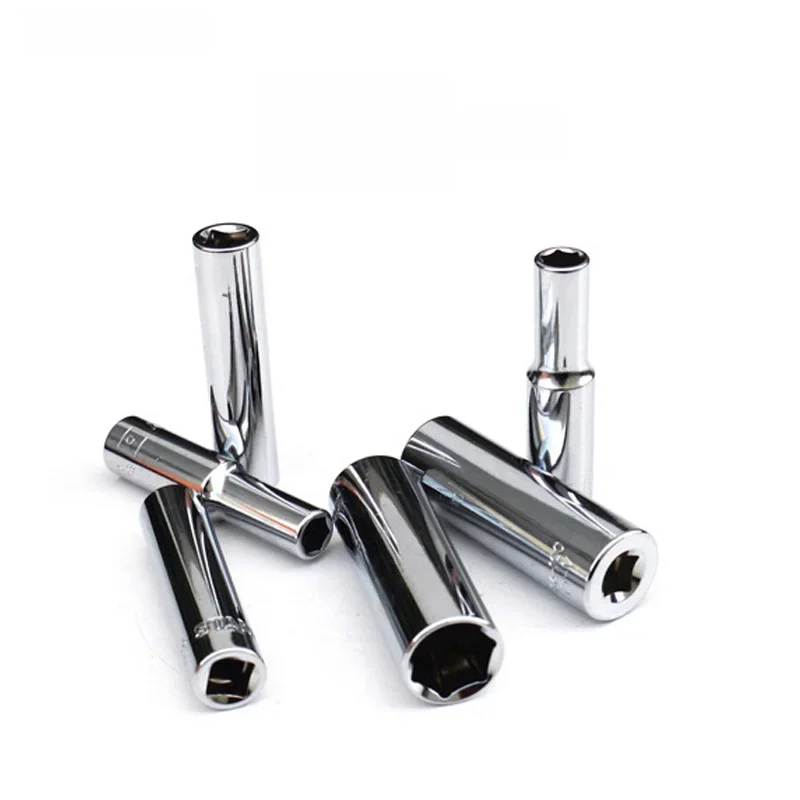 AliExpress Stanley 1-Piece 6PT 1/4 drive metric deep socket wrench 4mm 5mm 6mm 7mm 8mm 9mm to 13mm auto bike