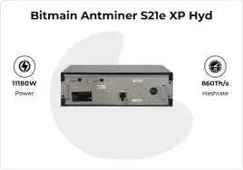

A Buy 5 Get 3 Free Bitmain Antminer S21e XP Hyd 3U 860Th/s 11180W Bitcoin Miner Hydro Cooling