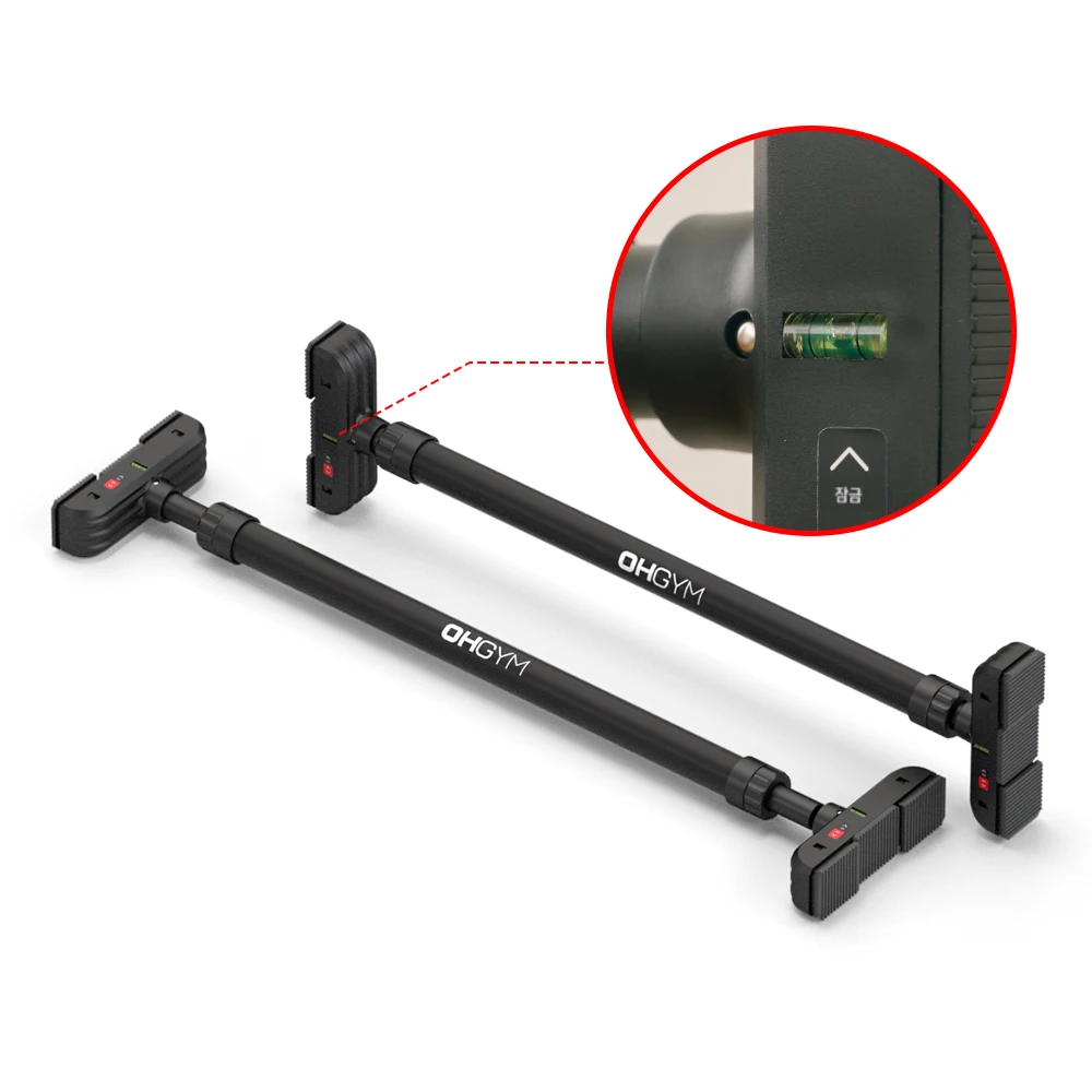 Ojim solid door frame household indoor chin-up pull-up bar short-cut premium iron bar