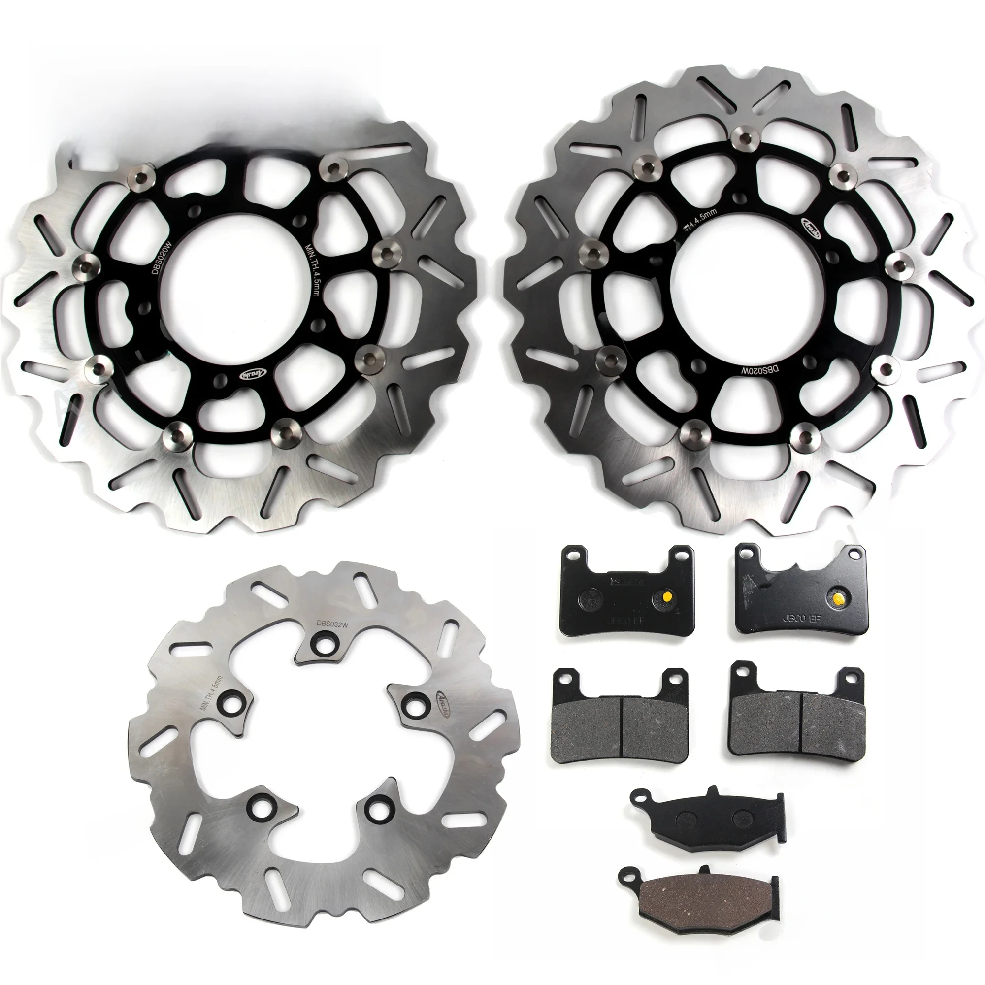 Arashi Voor SUZUKI GSXR750 2006 2007 / GSXR1000 2007 2008 CNC Voor- en Achterrem Schijf Rotor Remblokken GSXR GSX R 750 1000 K7 K8 - afbeelding 2
