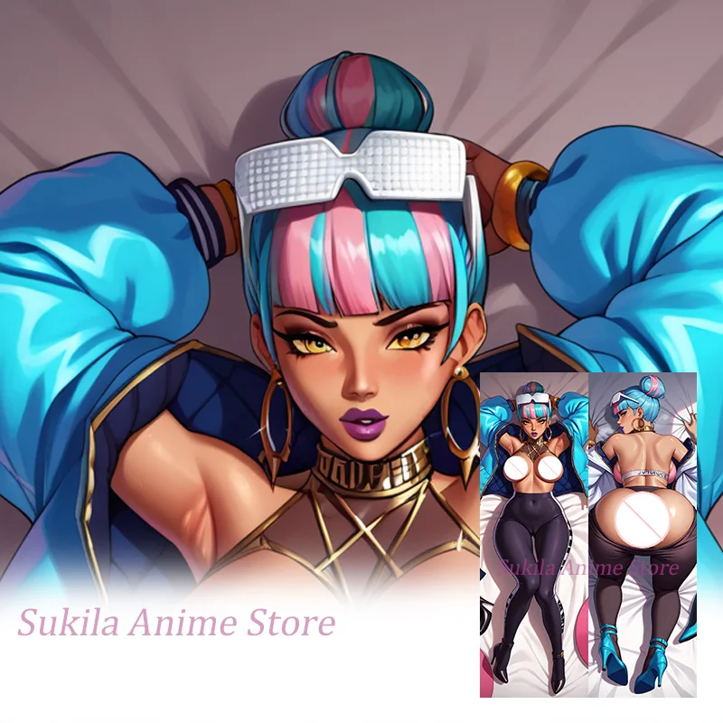 

Dakimakura True Damage Qiyana LOL Anime Body Pillow Cover Double-Sided Print Life-Size Pillowcase