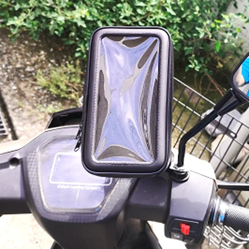 Motocykl rower uchwyt na telefon uniwersalny telefon komórkowy rower MTB kierownica góra Cradle torba dla iPhone 11 X Xs Max 8 7 Plus Samsung — zdjęcie produktu 7