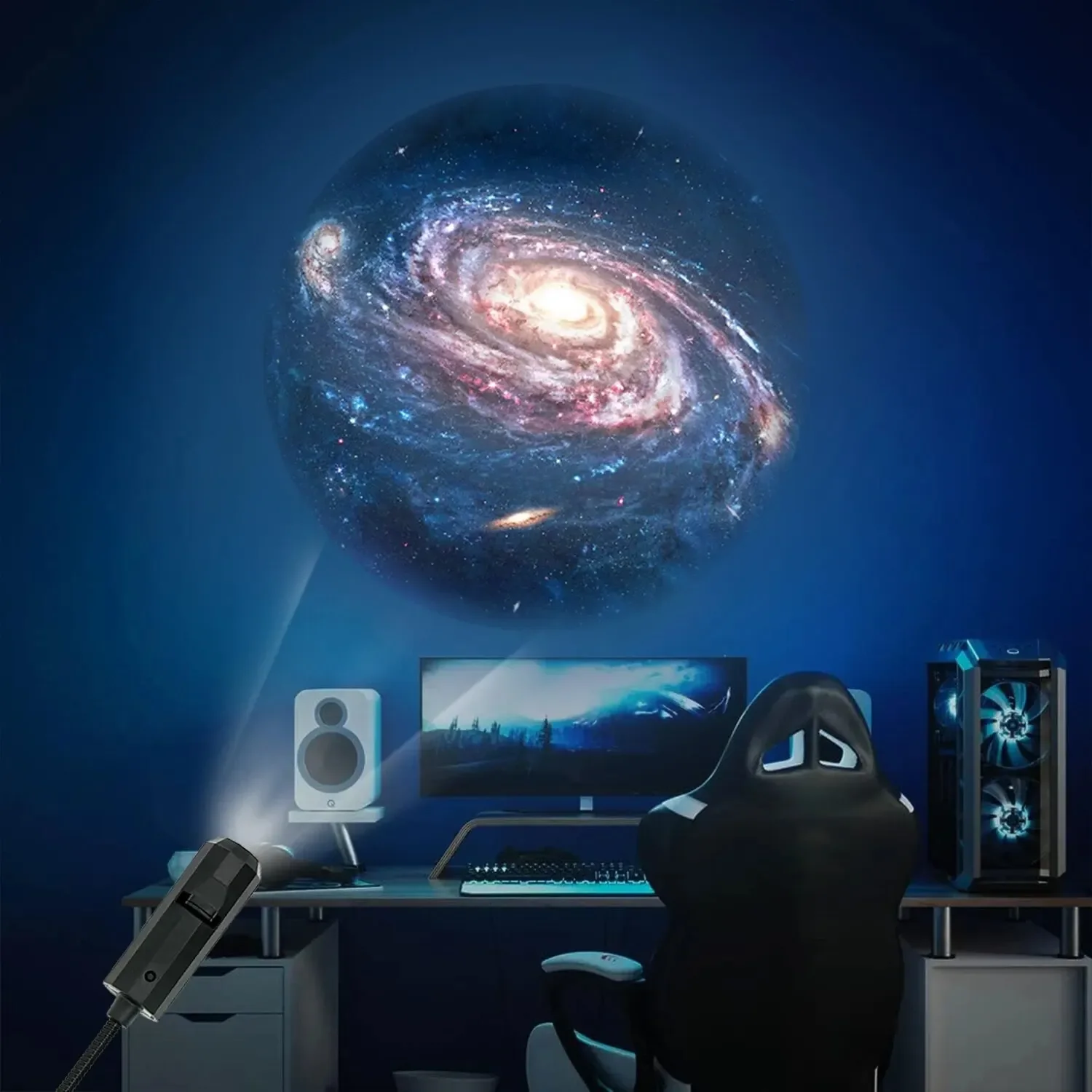 Lampa projekcyjna sufitowa USB Starry Sky — zdjęcie 2