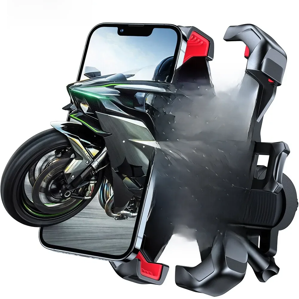 AliExpress Joyroom Phone Holder Bike 360° View Universal Bicycle Phone Holder for 4.7-7 Inch Mobile Phone Stand Shockproof Bracket GPS Clip