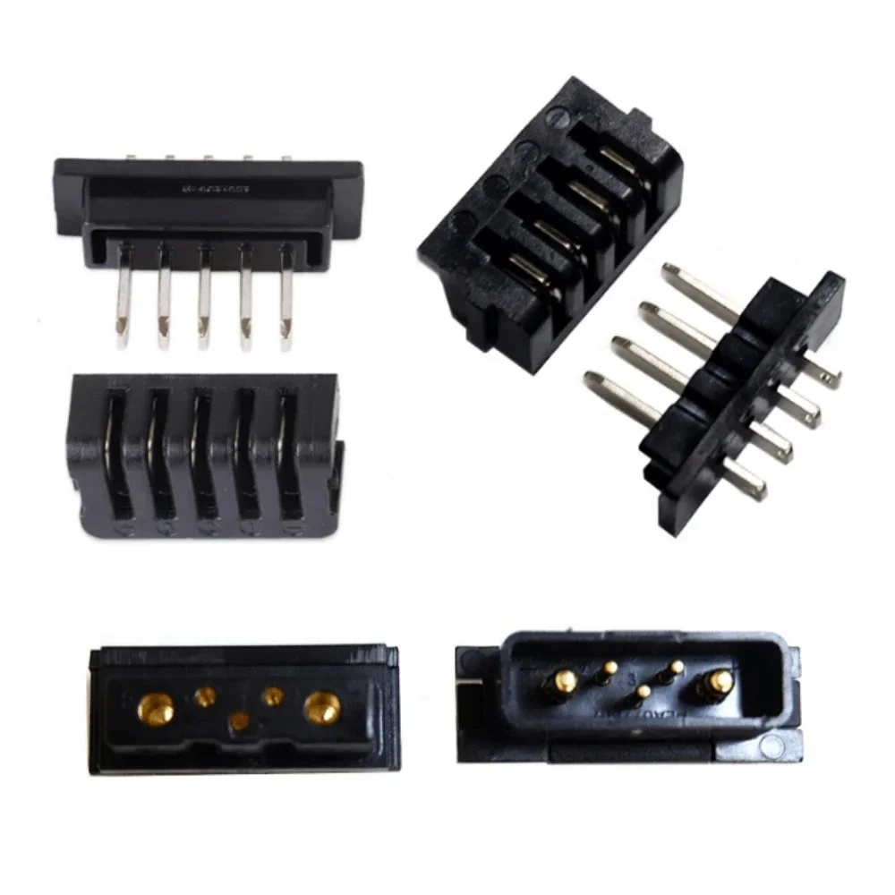 AliExpress NONE Hailong Ebike Battery Power discharge connector 4pins 5pins Male or Female Battery Base Plate Mouted Parts plug Replacement