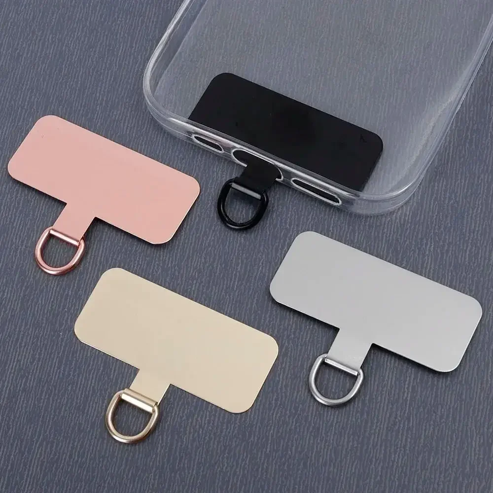 Metalen telefoonkoord pakking patch universele kaart mobiele telefoon hangende stuk patch sling tether tab - afbeelding 2