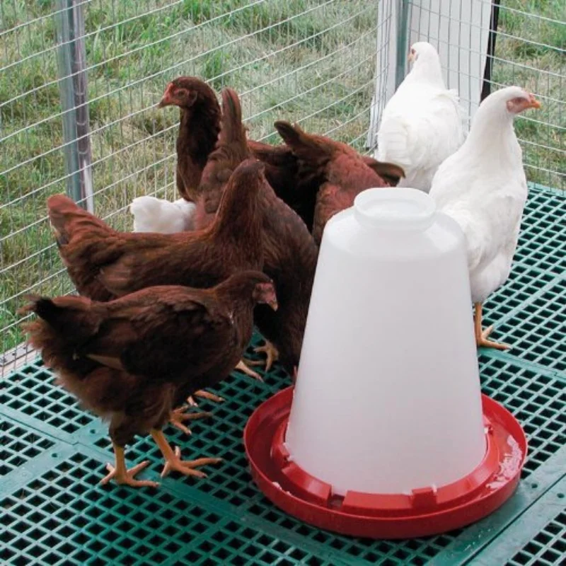 Dispositivo de bebedero redondo para pollos con burbujas, recipiente colgante, bebedero de agua para aves de corral, utensilios de alimentación para mascotas