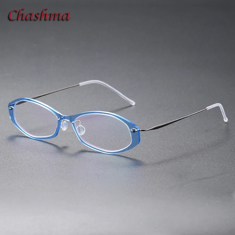 Chashma Brillen TR90 Reinem Titan Frauen Optische Brillen zum Lesen Brillen Rahmen Student Myopie Brillen