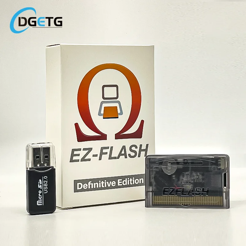 실시간 시계 지지대 TF 카드, EZ-Flash EZ 오메가 최종 에디션, EZ4 3 in 1 리폼 호환 가능, 128GB 2600 in 1 