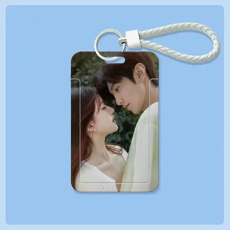 

Zhao Lusi Can't Be Hidden Secretly Cute Keychain Card Cover Hidden Love Duan Jiaxu Sang Zhi Lanyard Bus Card Set Pendant Gift