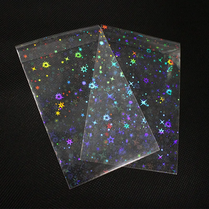 

57*88mm Holographic Cards Sleeves Standard Size Custom Card Barrier Card Protector for Board Game