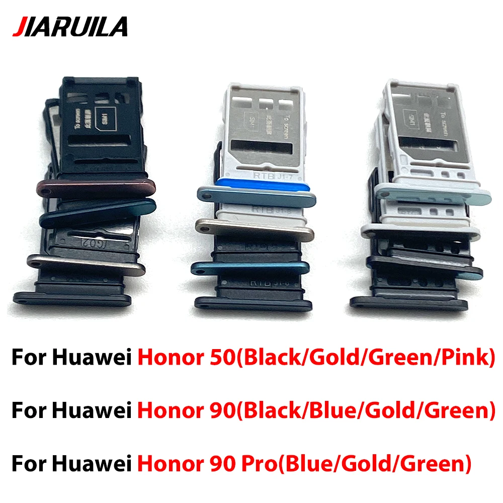 SIM Card Tray Slot Holder Adapter Accessories For Huawei Honor 90 Pro Honor 90 Honor 50 Honor 90 Lite 5G