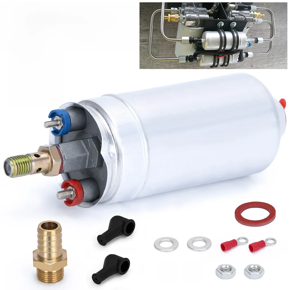 VR-najwyższa jakość zewnętrzna pompa paliwa 044 OEM:0580 254 044 Poulor 300lph pochodzą z PQY pack VR-FPB044 — zdjęcie 2